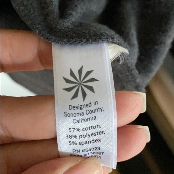 ATHLETA LONG SLEEVE COTTON DRESS - Picture 4 of 5